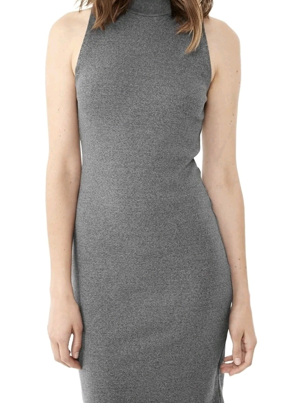 GUC SZ: LARGE Alternative Women's Frequent Flyer Sleeveless Turtleneck Dress